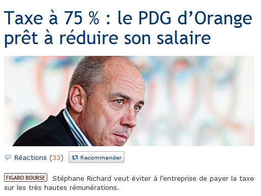 Orange Taxe 75%