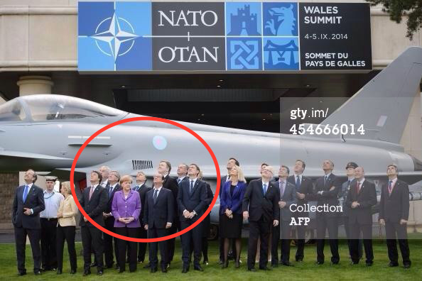 F Hollande Merkel OTAN