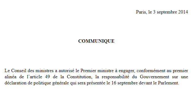 Valls Article 49-3 2