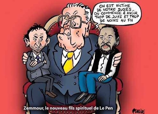 Le Pen Zemmour Dieudonné