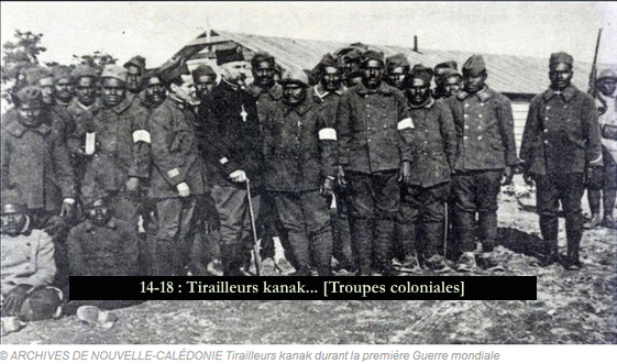 14-18 - Tirailleurs kanak... [Troupes coloniales]