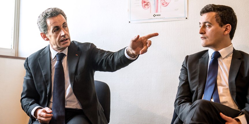 Nicolas-Sarkozy et Gerald Darmanin