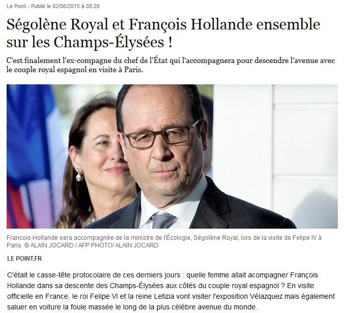 Ségolène Royal F Hollande