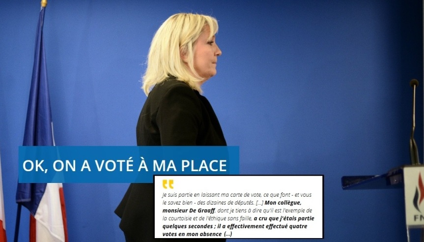 Marine Le Pen fraudeuse 01