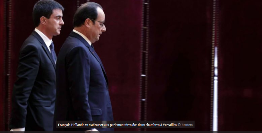 Valls Hollande Versailles déchéance