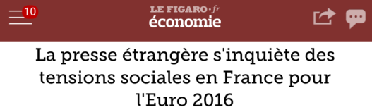 Figaro Euro presse étrangère